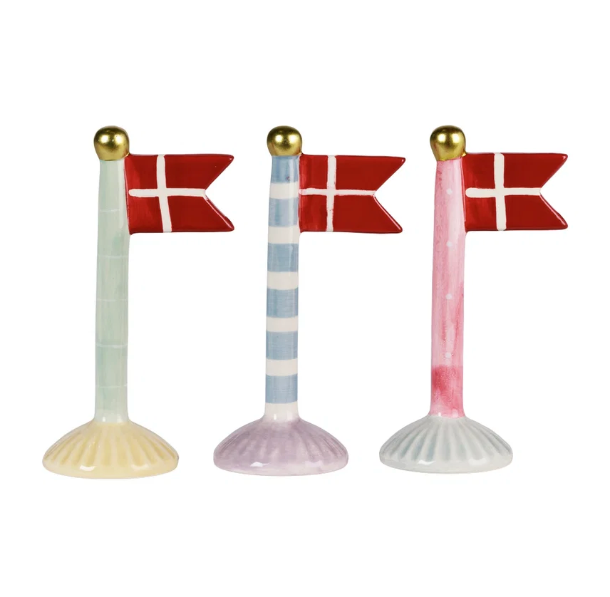 Speedtsberg – Bordflag I Keramik
