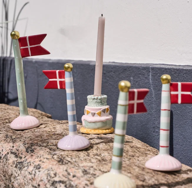 Speedtsberg – Bordflag I Keramik