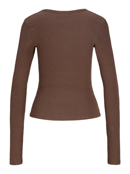 JJXX - Freya V-neck Top Brun