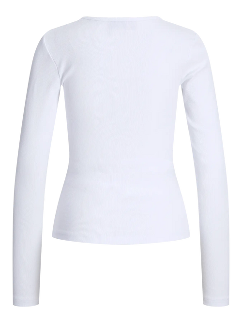 JJXX - Freya V-neck Top Hvid