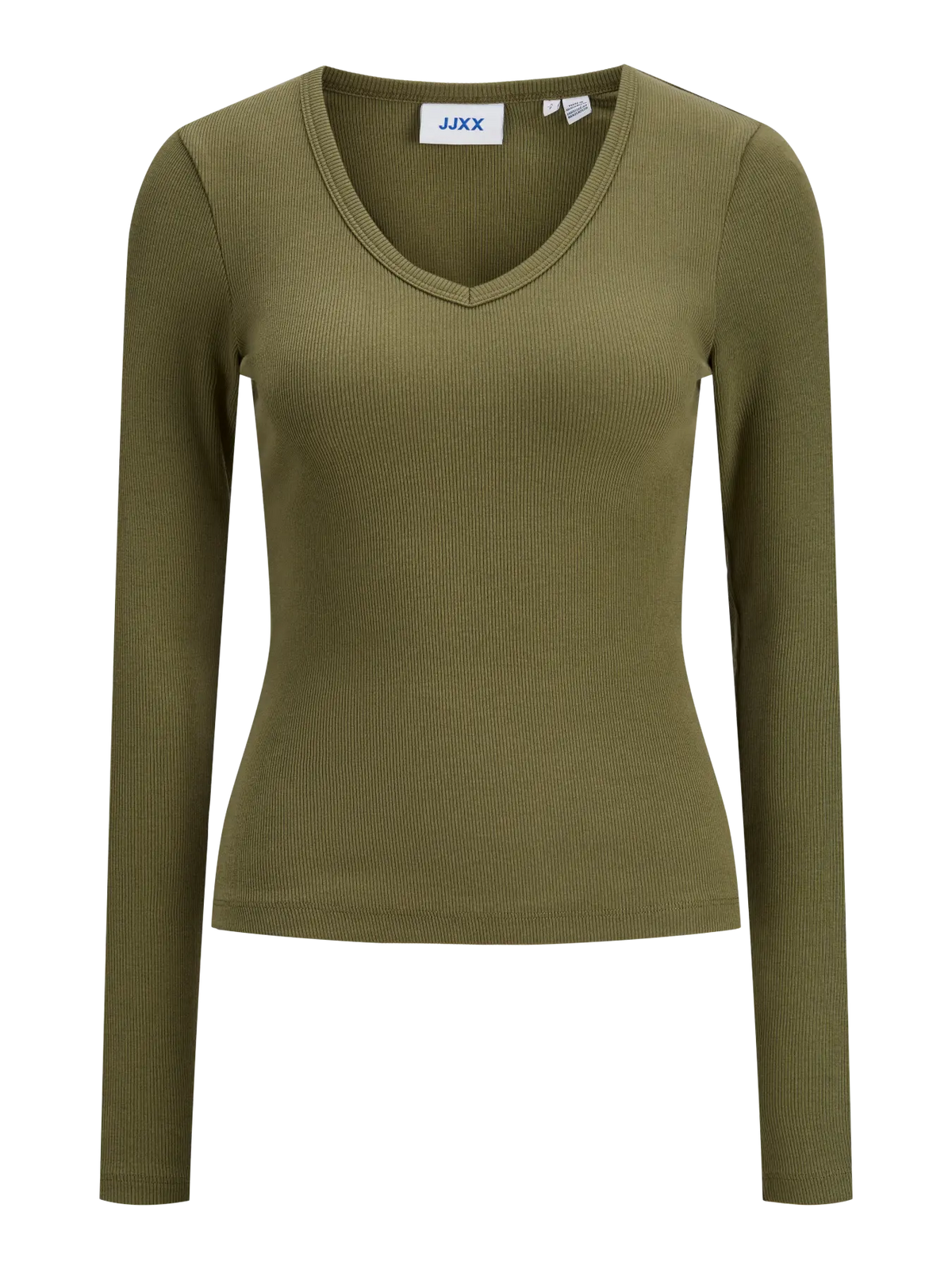JJXX | Freya V-neck Top Olivengrøn