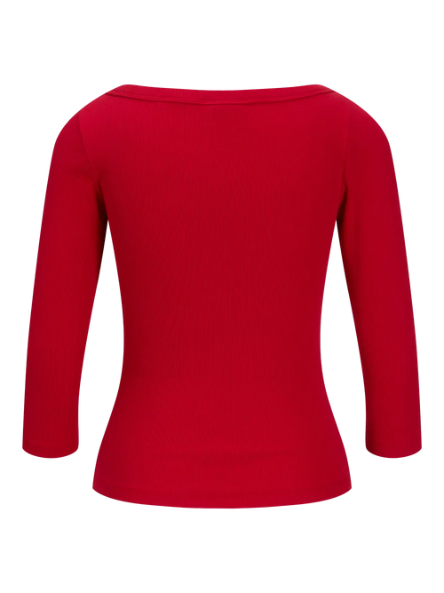 JJXX | Fifi 3/4 Top Rød
